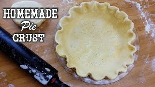 Homemade Pie Crust Recipe  Whats For Din  Courtney Budzyn  Recipe 84 [upl. by Adnalay]