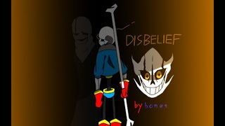 Undertale Animation  Disbelief Papyrus All phases  Flip book [upl. by Eical]