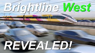 Brightline West Revealed  Newest information and HSR Route Analysis  Drone Dashcam Unreal Engine 5 [upl. by Akiraa437]