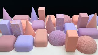 ASMR Satisfying baking soda  Pastel colors [upl. by Minoru5]