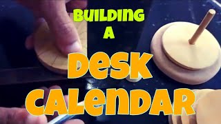 Wood amp Time  The Art of a Perpetual Desk Calendar [upl. by Pia]