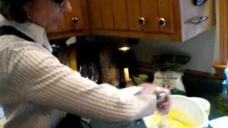 3 Sisters Cooking Italian Manicotti and Swiss Chard [upl. by Nap]