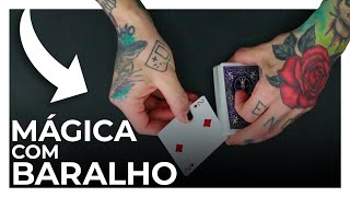 MÁGICA PROFISSIONAL com BARALHO  COMO FAZER  TUTORIAL [upl. by Arabrab251]