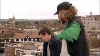 Talking down a suicide attempt  Saxondale  BBC comedy [upl. by Akiehsat]