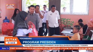 FRAKSI GERINDRA DPRD PEKANBARU AKAN REALISASIKAN PROGRAM PRESIDEN [upl. by Metabel]