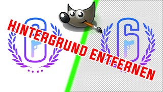 GIMP TUTORIAL 2020  HINTERGRUND TRANSPARENT MACHEN 📐✂ [upl. by Dosi]