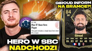 DOSTANIEMY SBC O KARTE HERO GIROUD Z INFORMEM NA BRAMCE EA FC24 [upl. by Lohman]