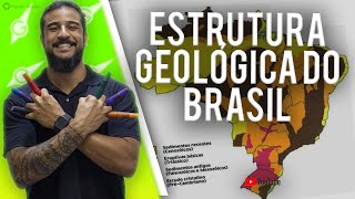 Estrutura Geológica do Brasil  Geobrasil [upl. by Eelrihs]