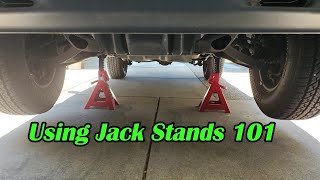 Jack Stands 101 for Beginners [upl. by Serilda]