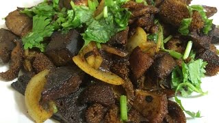 Khasi ko Bhutan Goat liver and Stomach Nepali Food Recipe  Anup Kitchen [upl. by Stead908]