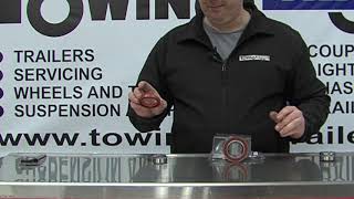 How to identify a trailer wheel bearing [upl. by Yeleek]