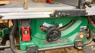 Hitachi C10RJ Table Saw Features and Review  The Hitachi Jobsite Table Saw Ultimate Review [upl. by Laehcym]