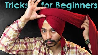 Easy way to Learn  Turban for Beginners  Stylish Sikh [upl. by Lacombe]