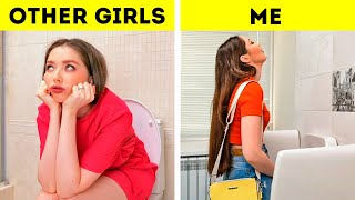 Funny Situations And Hacks For Everyday Life  TYPES OF GIRLS [upl. by Bernstein]