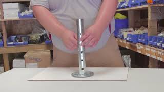 Drop Leg For Trailer Jack Product Review [upl. by Evoy143]