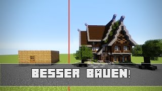 5 Tipps für ein PERFEKTES HAUS in Minecraft [upl. by Idnas]