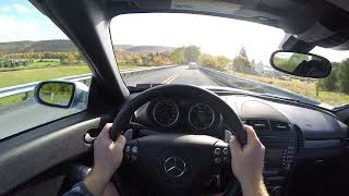 2008 Mercedes Benz SLK55 AMG POV Drive [upl. by Stanford242]