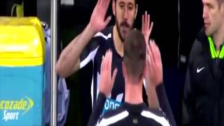 Jonas Gutierrez Comeback after beating Cancer Newcastle United vs Manchester United 01 HD [upl. by Aerdnaeel934]