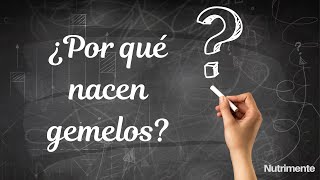 ¿Por qué nacen GEMELOS [upl. by Ovatsug539]