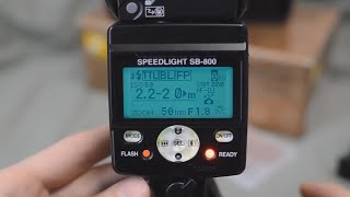 Basic Nikon SB800 Speedlight Flash Overview [upl. by Arodoeht207]