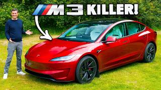 NEW Tesla Model 3 Performance 060mph amp REVIEW [upl. by Carthy]