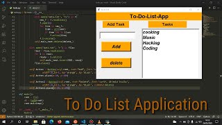 Make a todo list app using python [upl. by Reisch]