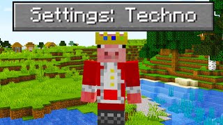 I Tried Technoblades Settings To Beat Minecraft [upl. by Gladine]