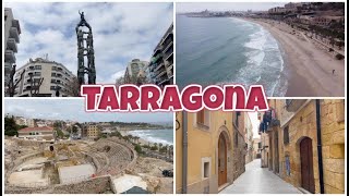 TARRAGONA 🇪🇸 SPAIN 4K  City amp Beach  Costa Daurada [upl. by Coyle]