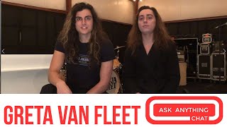 Greta Van Fleet Talk Haunted Cabins amp Dark Magic [upl. by Sineray530]