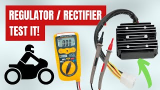 How To Test A Regulator Rectifier Motorcycle [upl. by Asim]