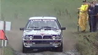 1987 Lombard RAC Rally day one live stage [upl. by Heilner]