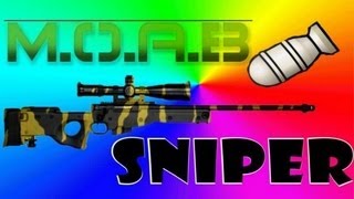 MOAB SNIPER L118A Gold  MW3 [upl. by Ahsienom220]