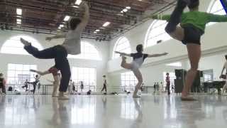 Boston Ballet Class with Larissa Ponomarenko [upl. by Bubalo326]