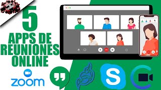 5 MEJORES APLICACIONES PARA HACER VIDEOCONFERENCIAS Y REUNIONES EN LÍNEA 2020 [upl. by Anerok162]