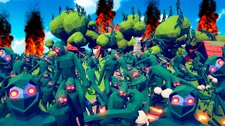 EL INICIO DEL APOCALIPSIS ZOMBIE  TOTALLY ACCURATE BATTLE SIMULATOR [upl. by Onaicilef]