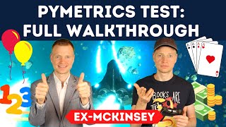 Pymetrics test BCG Bain JP Morgan Blackstone How to master the 12 Pymetrics games  Full guide [upl. by Thera]