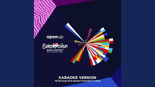 Voilà Eurovision 2021  France  Karaoke Version [upl. by Cohby]