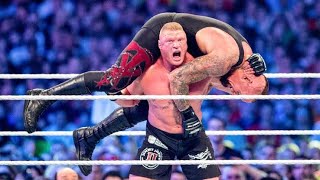 Brock Lesnar vs Undertaker Wrestlemania 30 WWE 2K24 [upl. by Akived115]