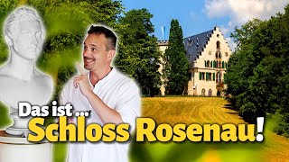 Schloss Rosenau bei Coburg wir machen eine Roomtour  Geschichte  Tipps  Fotografieren [upl. by Ynnus299]