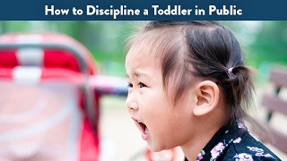 How to Discipline a Toddler in Public  CloudMom [upl. by Denny702]