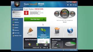 SlimCleaner Plus™ How to use One Click Scan [upl. by Nilknarf588]