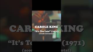 Carole King  quotIts Too Latequot 1971 solo instrumental cover [upl. by Mini798]