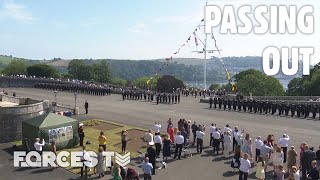 Royal Navy Officers And Ratings Pass Out Together At Dartmouth For The FIRST TIME EVER⚓  Forces TV [upl. by Ashmead]