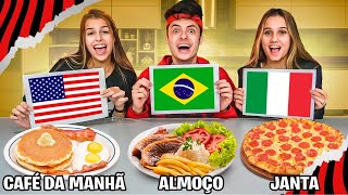 CAFÉ DA MANHÃ ALMOÇO OU JANTAR DOS PAÍSES  Desafio [upl. by Hisbe]