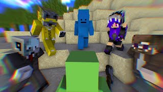 Minecraft Speedrunner VS 5 Hunters REMATCH [upl. by Mac]