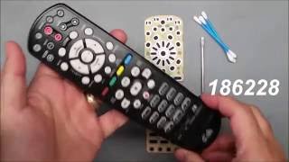 How to fix the buttons in Dish Network Remote 400 2G UHF 186228 [upl. by Ayotl]