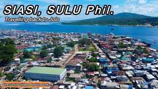 Traveling back to Jolo from Siasi Island a complete walking tour sulu province Tausog senama [upl. by Ahsiemat]