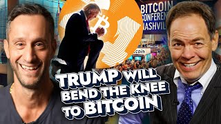 Trump Will Bend The Knee To Bitcoin  Max Keiser [upl. by Larianna]