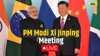 PM Modi Xi Jinping Meeting LIVE PM Modi Holds Bilateral Meet With Chinas Xi Jinping  BRICS 2024 [upl. by Sidras]