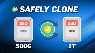 Safely Perform SSD to Larger SSD Clone [upl. by Eyk]